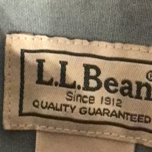 LL Bean L-Tall Long Sleeve Denim type mens shirt - Picture 6 of 13